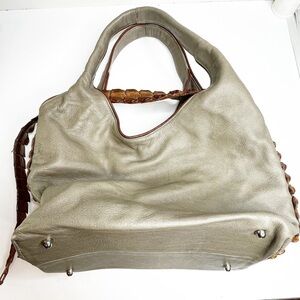 Moo Moo Designs | Crocodile & Leather Handbag